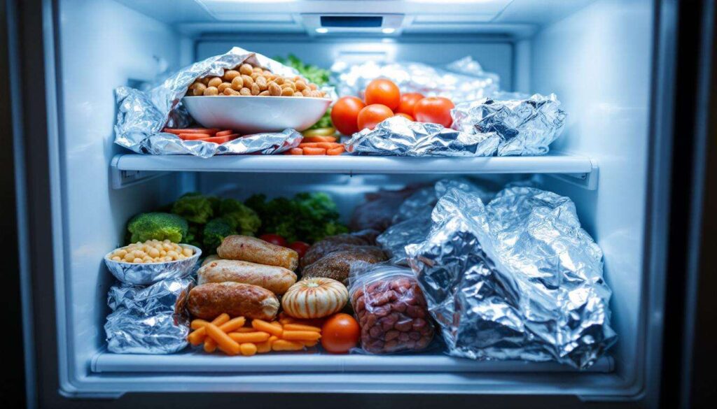 Alufolie im Gefrierschrank: Warum dieser Trick gegen Eisbildung tatsächlich funktioniert