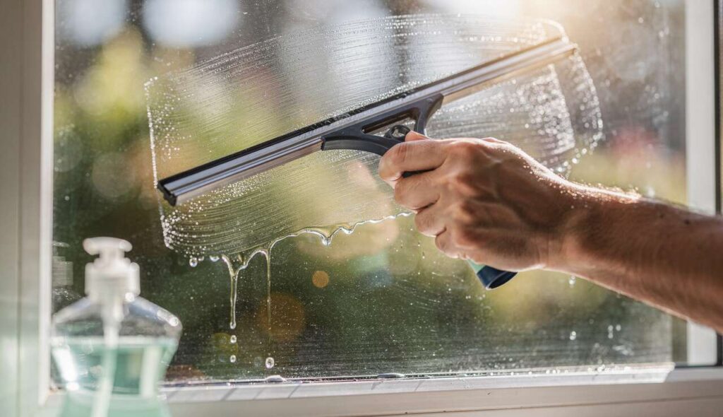 Fenster putzen ohne Streifen: Der Spülmittel-Trick, den Profis seit Jahren nutzen