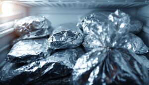 Alufolie im Gefrierschrank: Warum dieser Trick gegen Eisbildung tatsächlich funktioniert