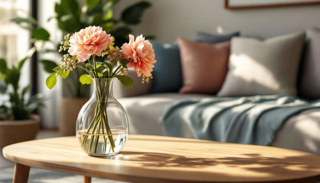 Glasvasen nicht nur für Blumen: Fünf kreative Deko-Ideen, die das Wohnzimmer aufwerten