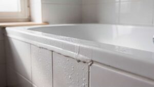 Silikon-Fugen im Bad schwarz verfärbt? So werden sie ohne aggressive Chemie wieder sauber